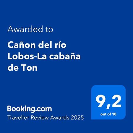 Canon Del Rio Lobos-La Cabana De Ton San Leonardo de Yagüe Екстериор снимка